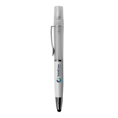 Pen with Stylus and Sanitizer Spray