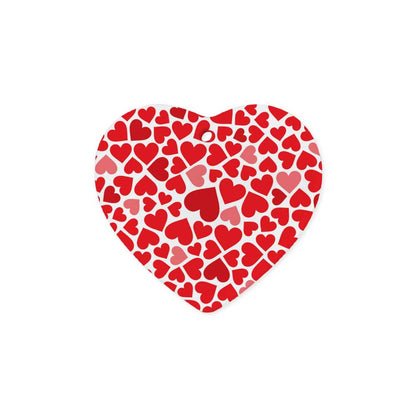 Heart Shaped Ceramic Ornament