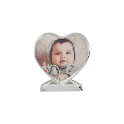 Heart Shaped Photo Crystals