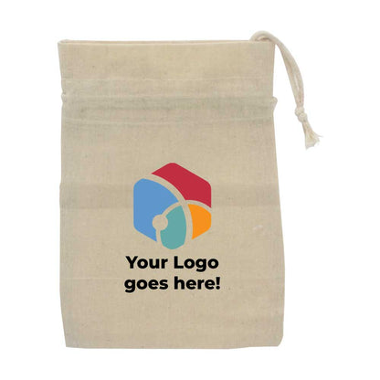 Drawstring Cotton Pouch Bags