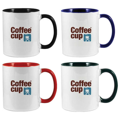 Two-Tone Ceramic Cups