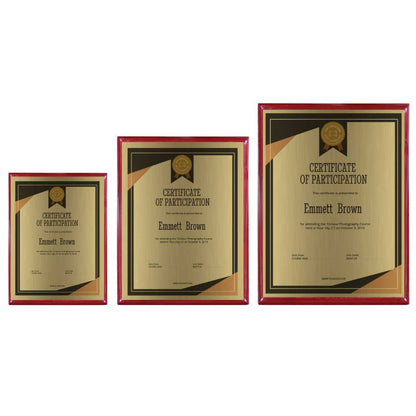 Portrait Wooden Plaques with Box